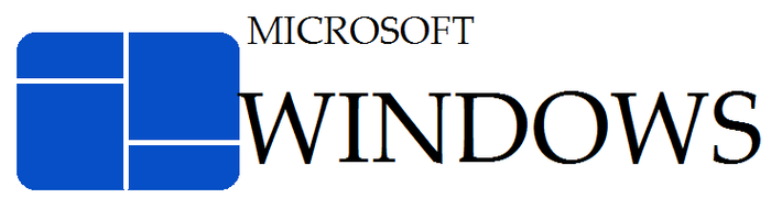 Clipart of Microsoft Windows Old Logo