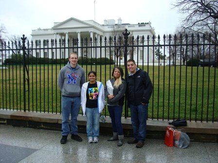 Students at White House